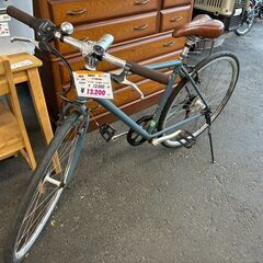 【リサイクルショップどりーむ荒田店】No.598 自転車 ライト〇 6速ギア切替 28インチの画像