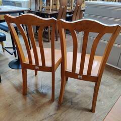 【愛品倶楽部柏店】AUNT STELLA アントステラ ダイニングチェア2脚セットの画像