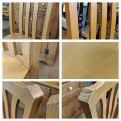 【愛品倶楽部柏店】AUNT STELLA アントステラ ダイニングチェア2脚セットの画像