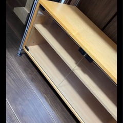 無印　ユニットシェルフ用　オーディオラック、棚（84センチ）の画像