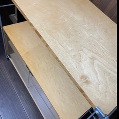 無印　ユニットシェルフ用　オーディオラック、棚（84センチ）の画像