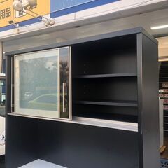 レンジボード 食器棚 120×50×200【送料に設置費込み】🚚自社配送時💳代引き可🚚(現金、クレジット、スマホ決済対応)の画像