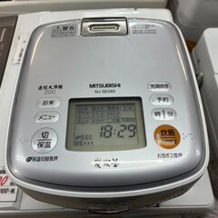 【リサイクルショップどりーむ荒田店】No.5645 炊飯器　3合炊き　三菱　2014年製　おすすめ商品です🎵の画像