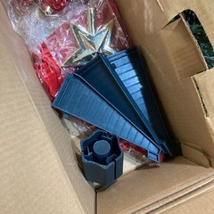 未使用　クリスマスツリー　ニトリ　120センチ　ツリー　新品未使用未開封ツリーの画像