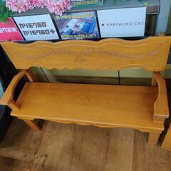 【愛品倶楽部柏店】AUNT STELLA アントステラ ベンチチェア NN304の画像