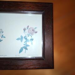 私の部屋 ❀ watashi no Heya living　フレーム　　額絵　antiqueRoseの画像
