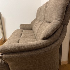 ニトリ　3人掛けソファの画像