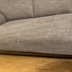 ニトリ　3人掛けソファの画像
