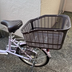 （美品）ブリヂストン　アルミーユ　ミニ　ラベンダーの画像