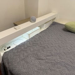 ダブルベッド譲ります。【無料】の画像