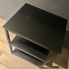 オープンラック シェルフ 3段 黒の画像