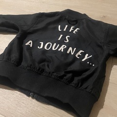 【美品】BREEZE アウター ブルゾン ジャケット ブラックの画像