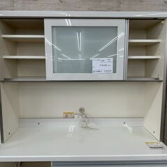 ★リユースのサカイ高崎店★TJ13712 (株)パモウナ 食器棚 白 H194×D50×W120 クリーニング済みの画像