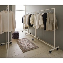 【2台】dinos  頑丈ハンガーラックの画像