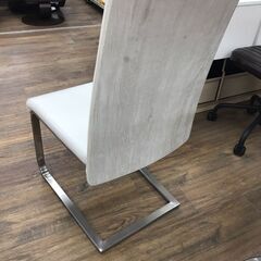 【ジャングルジャングル広陵店】ニトリ　ダイニングチェア　ホワイトの画像