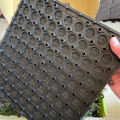 新品未使用 人工芝 マット 8枚の画像