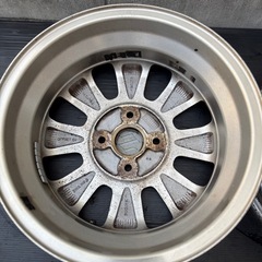 人気良品‼️スズキ純正14インチアルミ　4.5J +50 ４本の画像