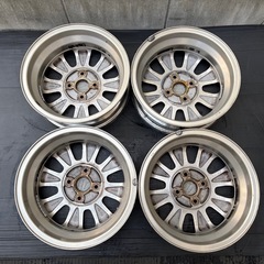 人気良品‼️スズキ純正14インチアルミ　4.5J +50 ４本の画像