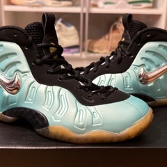 廃盤 ティファニーブルー Nike AIR FOAMPOSITE ポジット 24cm 箱付の画像