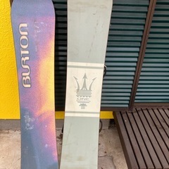 スノーボード　2本　中古品の画像