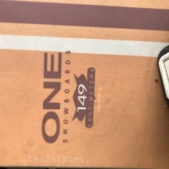 スノーボード　2本　中古品の画像