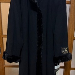 【定価12万円】レディース　高級カシミヤ100%コート 日本製 の画像