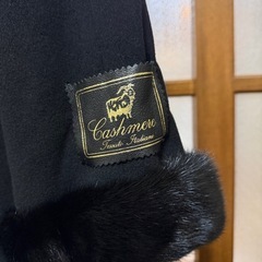 【定価12万円】レディース　高級カシミヤ100%コート 日本製 の画像