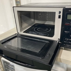 【ジモティー割】アイリスオーヤマ 2021年製 電子レンジ（ID1690）の画像