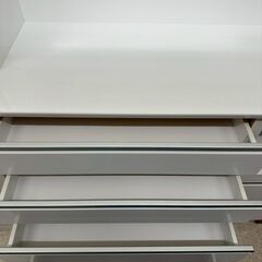 ★リユースのサカイ高崎店★TJ13714  食器棚 白 H200.5×D51×W119.5 クリーニング済みの画像