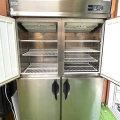 直接または近隣配送限定/2014年製 ダイワ冷機 縦型冷凍冷蔵庫 421YS1-PL-EC 100V の画像