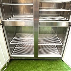 直接または近隣配送限定/2014年製 ダイワ冷機 縦型冷凍冷蔵庫 421YS1-PL-EC 100V の画像