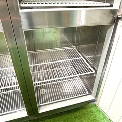 直接または近隣配送限定/2014年製 ダイワ冷機 縦型冷凍冷蔵庫 421YS1-PL-EC 100V の画像