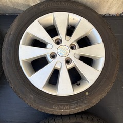 スズキ純正14インチアルミ4.5J BRIDGESTONE ４本セット⭐️の画像