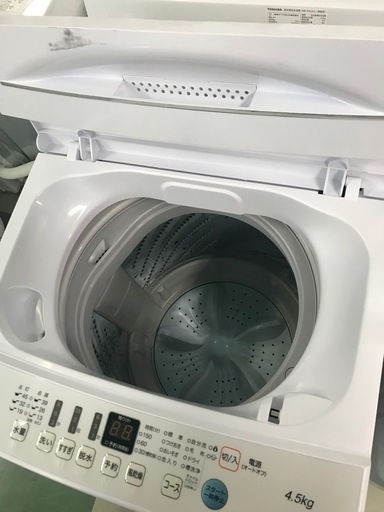 ジャングルジャングル貝塚店　洗濯機　ハイセンス　白　ホワイト　4.5kg 93L リサイクル　貝塚市　二色浜