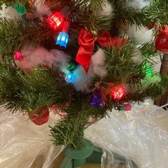 店舗展示用クリスマスツリー　完成品　高さ約120センチの画像