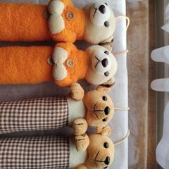 アニマル柄ブーツキーパー（ブーツスタンド）の画像