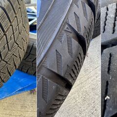 ★トヨタ純正★ホイール タイヤセット 18×7J 225/50R18 95Q IG70 ヨコハマ ice GUARD 22年製造 8分山 バランス調整済 TOYOTA #12Z1638b39の画像