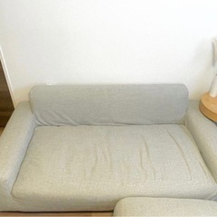 UNICOウニコLOWEYローソファ2.5シータライトグレーの画像