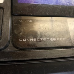 レジスター　カシオ　SR-C550　の画像