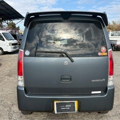 【支払総額10.8万円】激安MT車両！ワゴンR車検令和8年9月機関良好 リヤスポ 即日納車ok エアコン問題無し！の画像