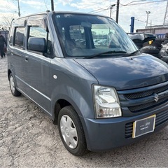 【支払総額10.8万円】激安MT車両！ワゴンR車検令和8年9月機関良好 リヤスポ 即日納車ok エアコン問題無し！の画像