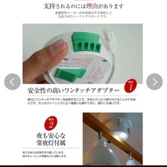 北欧風シーリングライトの画像