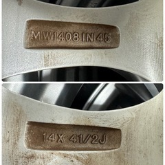 🛑155/65R14🛑新品VRX3＋中古ホイール4本セット🛑の画像