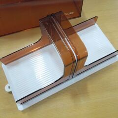 昭和レトロ 銀座 SUNRIC 食パンスライサーケースセット 特製ナイフ付き パンケース 特許庁長官賞 オブジェ 札幌市 新道東店の画像