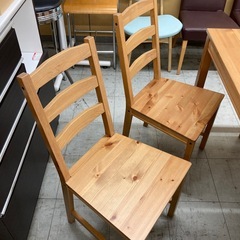 IKEA ダイニング5点セット　※天板キズの画像