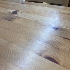 IKEA ダイニング5点セット　※天板キズの画像