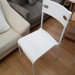 ★ジモティ割あり★  ダイニングテーブルセット 椅子2脚  H76×D75×W120 クリーニング済み TK7762の画像