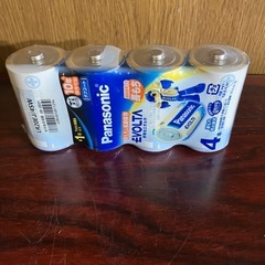 パナソニック乾電池エボルタ単1形4本の画像
