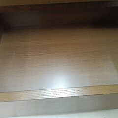 リユースのサカイ栃木店★ジモティ割あり★  収納棚 ブラウン W60×D39.4×H47.6 クリーニング済み TC12054の画像