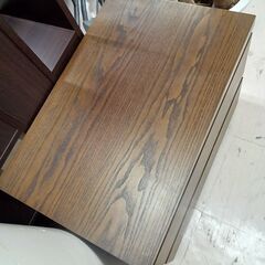 リユースのサカイ栃木店★ジモティ割あり★  収納棚 ブラウン W60×D39.4×H47.6 クリーニング済み TC12054の画像